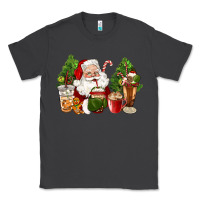 Smoke santa coffee cups christmas Classic Tee - CowGirlArtShop