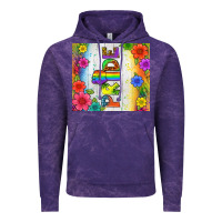 Cloud Purple LGBTQ+ Pride With Flower Tumbler Vintage Hoodie - BundleAndBundleShop