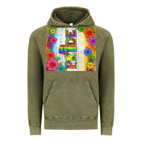 Vintage Olive LGBTQ+ Pride With Flower Tumbler Vintage Hoodie - BundleAndBundleShop