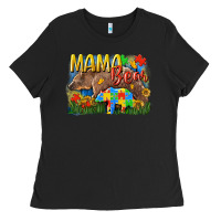 Black Mama bear Autism Ladies Tee - CowGirlArtShop