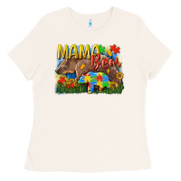 Bone Mama bear Autism Ladies Tee - CowGirlArtShop