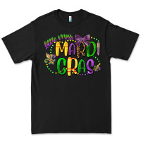 Black little miss mardi gras Premium Tee - CowGirlArtShop