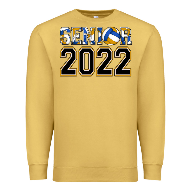 Senior Volleyball Premium Sweatshirt by AdoDesignShop | Teevron