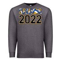 Charcoal Heather senior volleyball Premium Sweatshirt - AdoDesignShop