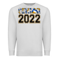 Dove Grey senior volleyball Premium Sweatshirt - AdoDesignShop