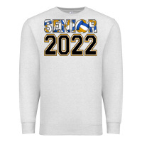 Oatmeal Heather senior volleyball Premium Sweatshirt - AdoDesignShop