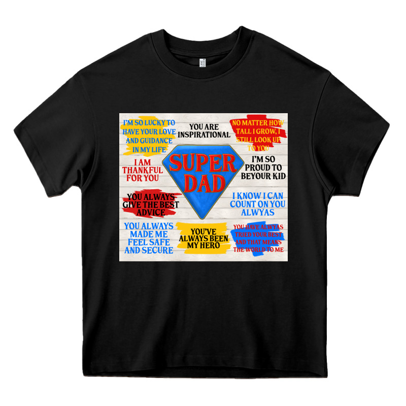 Super Dad Heavy Core Tee by TumblerDesignByShophia | Teevron