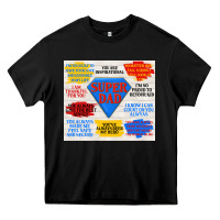 Black super dad Heavy Core Tee - TumblerDesignByShophia