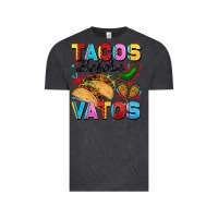 Vintage Black Tacos before Vatos Valentine's Day Vintage Tee - FaDigitalArtStudio