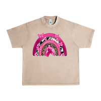 French Oak Breast Cancer rainbow Urban Heavy Tee - FaDigitalArtStudio