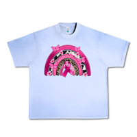 Breast Cancer Rainbow Urban Heavy Tee | Teevron