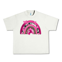 Pistachio Breast Cancer rainbow Urban Heavy Tee - FaDigitalArtStudio