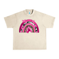 Sandshell Breast Cancer rainbow Urban Heavy Tee - FaDigitalArtStudio