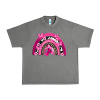 Tornado Breast Cancer rainbow Urban Heavy Tee - FaDigitalArtStudio
