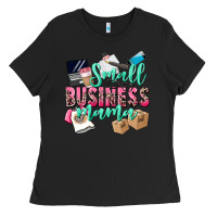 Black Small Business Mama Ladies Tee - CowGirlArtShop