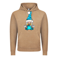 Vintage Coffee winter gnome with gift Vintage Hoodie - BundleAndBundleShop