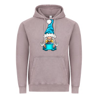 Vintage Zinc winter gnome with gift Vintage Hoodie - BundleAndBundleShop