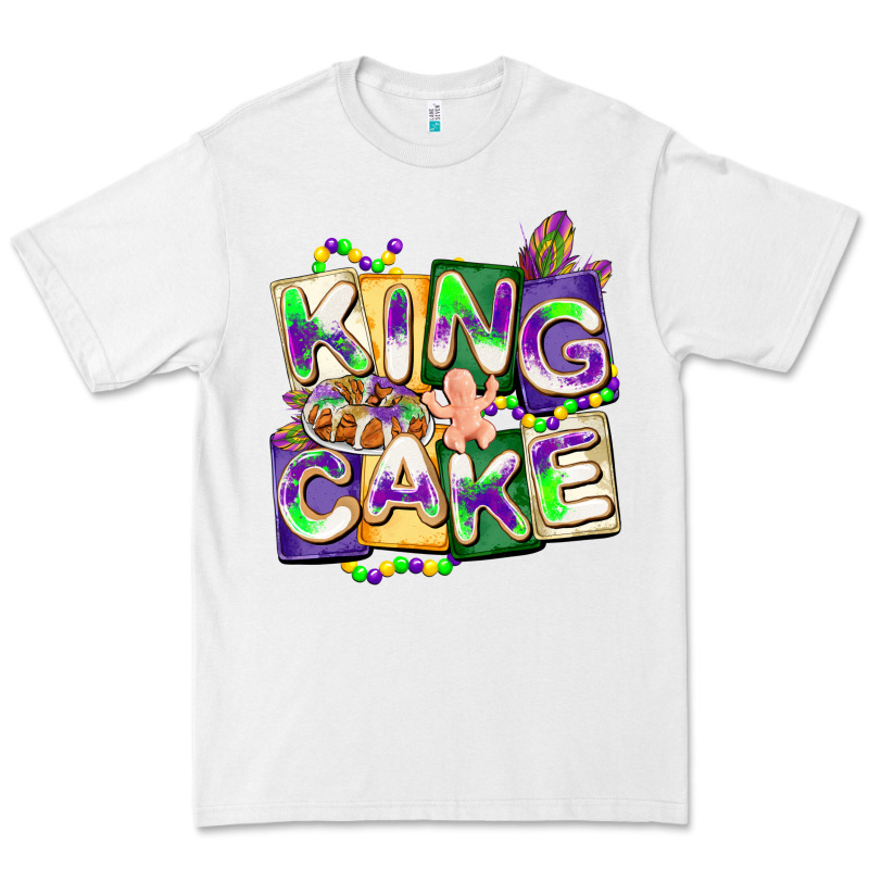 King Cake Mardi Gras Premium Tee by CowGirlArtShop | Teevron