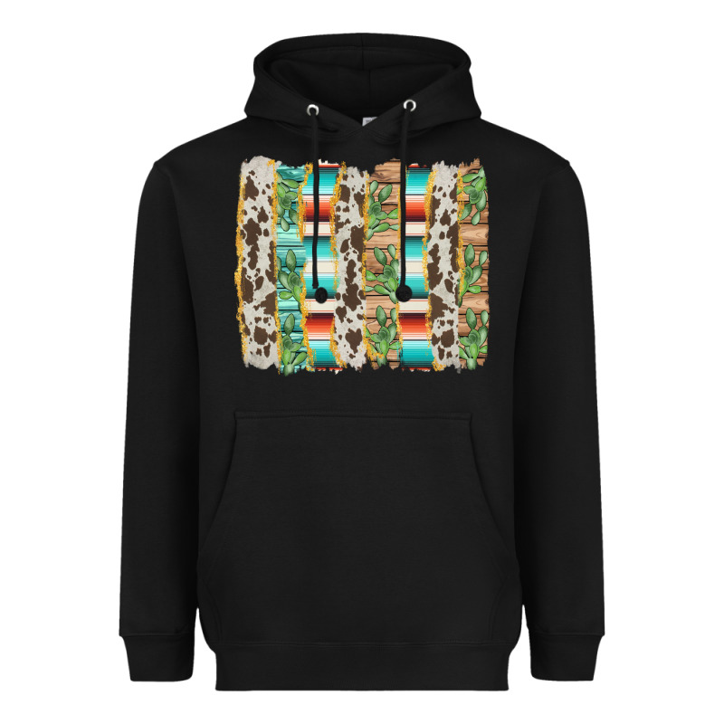 Western Brushstroke Heavyweight Hoodie by AdoDesignShop | Teevron