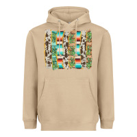 Mushroom western brushstroke Heavyweight Hoodie - AdoDesignShop