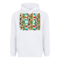 White western brushstroke Heavyweight Hoodie - AdoDesignShop