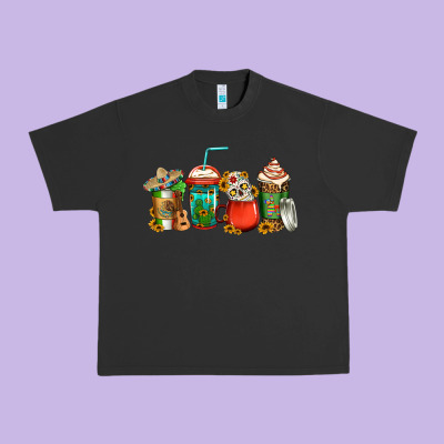Mexican Coffee Cups Urban Heavy Tee Designed By Jasminsmagicworld