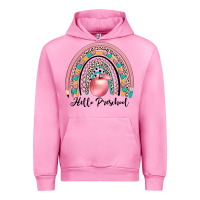Fuchsia Pink hello preschool Urban Hoodie - JahusDesignShop
