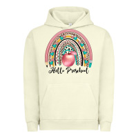 Pigment Pistachio hello preschool Urban Hoodie - JahusDesignShop