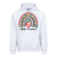 White hello preschool Urban Hoodie - JahusDesignShop