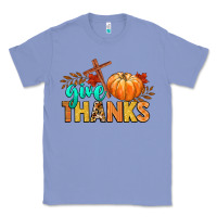 Colony Blue give thanks Classic Tee - CowGirlArtShop