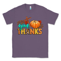 Lavender give thanks Classic Tee - CowGirlArtShop