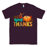 Plum give thanks Classic Tee - CowGirlArtShop