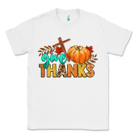 White give thanks Classic Tee - CowGirlArtShop