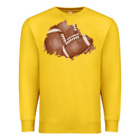 Lemon football patch Premium Sweatshirt - AdoDesignShop