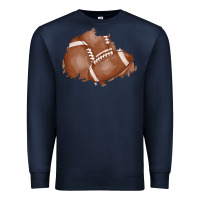 Navy football patch Premium Sweatshirt - AdoDesignShop