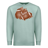 Seafoam football patch Premium Sweatshirt - AdoDesignShop