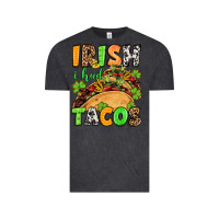 Vintage Black St. Patrick's Irish i had tacos Vintage Tee - OliviaCreatesArt