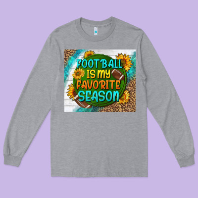 Football Is My Favorite Season Tumbler Long Sleeve Tee Designed By Bundleandbundleshop