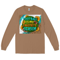 Toasted Coconut football is my favorite season tumbler Long Sleeve Tee - BundleAndBundleShop