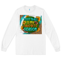 White football is my favorite season tumbler Long Sleeve Tee - BundleAndBundleShop