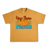 Peanut Butter Hey There Pumpkin Urban Heavy Tee - FaDigitalArtStudio