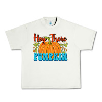 Pistachio Hey There Pumpkin Urban Heavy Tee - FaDigitalArtStudio