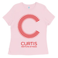 Bubblegum Pink cur tis institute of music Ladies Tee - DesigneFamous