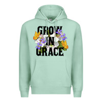 Seafoam Grow In Grace Premium Hoodie - LillyAllenDesigns