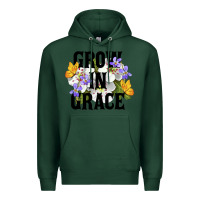 Sports Green Grow In Grace Premium Hoodie - LillyAllenDesigns