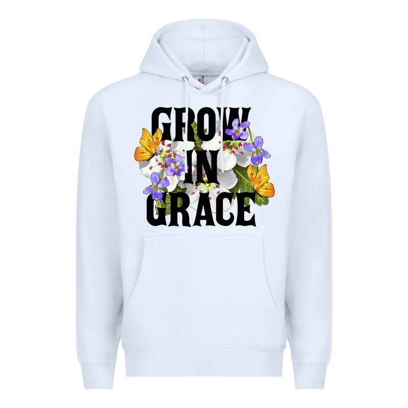 Grow In Grace Premium Hoodie by LillyAllenDesigns | Teevron