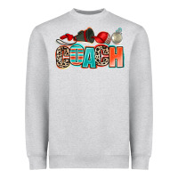 Heather Grey coach Heavyweight Sweatshirt - AdoDesignShop