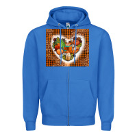 True Royal western fall heart Zipper Hoodie - AdoDesignShop