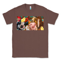 Chestnut Farm animals with aztec Classic Tee - RanaPortraitStore