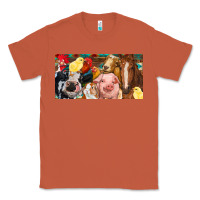 Copper Farm animals with aztec Classic Tee - RanaPortraitStore